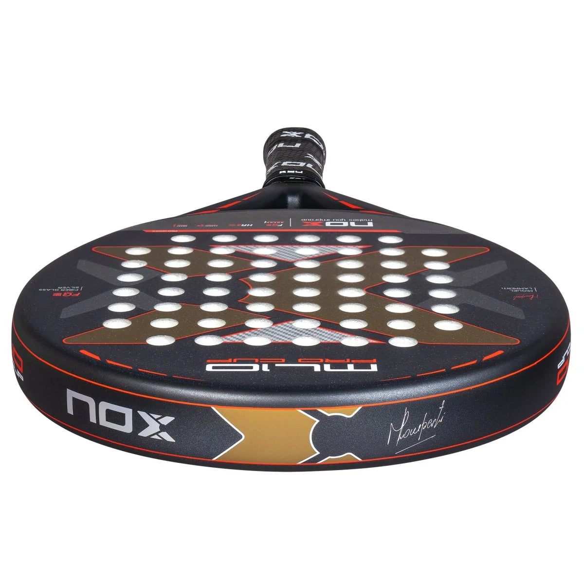 PALA NOX ML10 PRO CUP ROUGH SURFACE EDITION. La pala de Miguel Lamperti