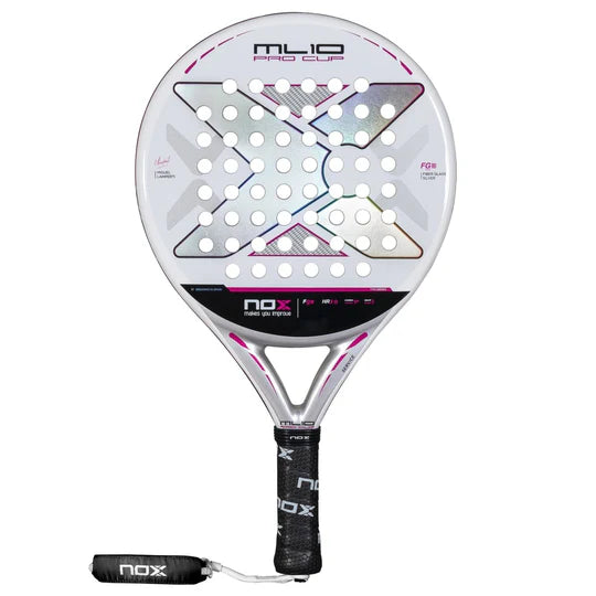 PALA ML10 PRO CUP SILVER NOX. La pala de Miguel Lamperti