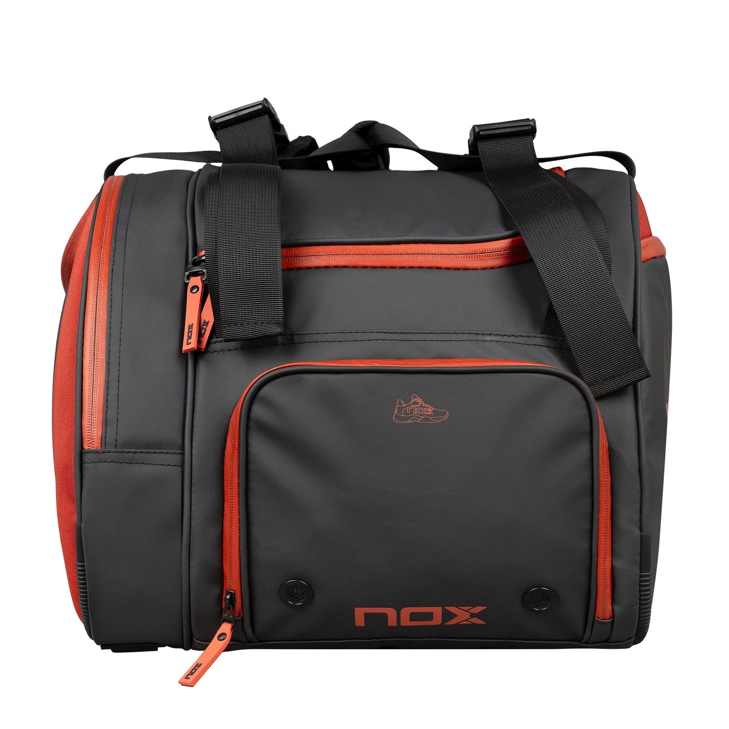 PALETERO NOX LUXURY OPEN SERIES negro/rojo