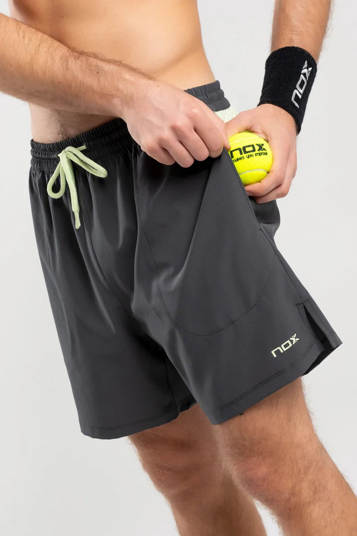 Pro Charcoal Grey Men's Athletic Shorts