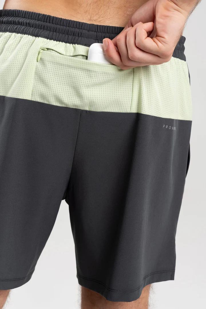 Pro Charcoal Grey Men's Athletic Shorts