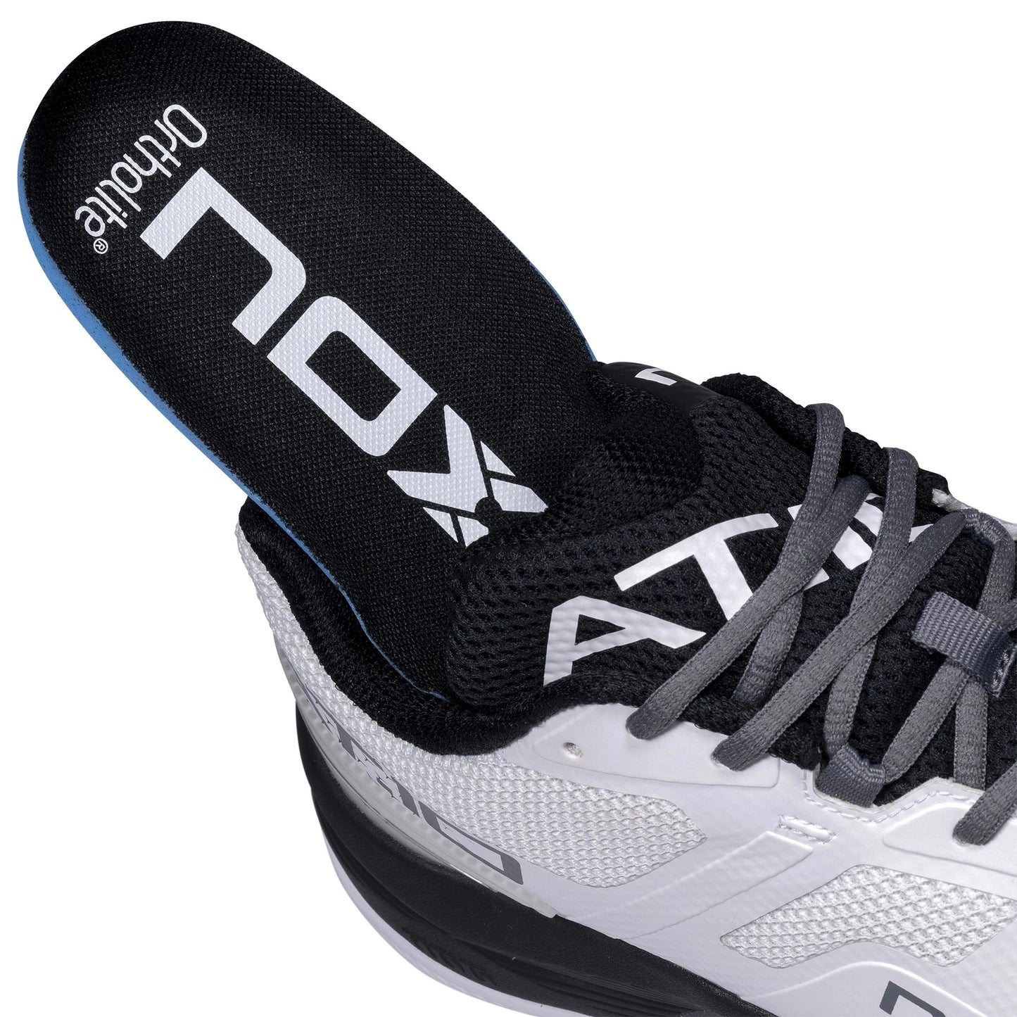 Nox AT10 PRO White/Black Padel Shoes