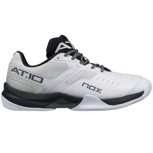 Nox AT10 PRO White/Black Padel Shoes
