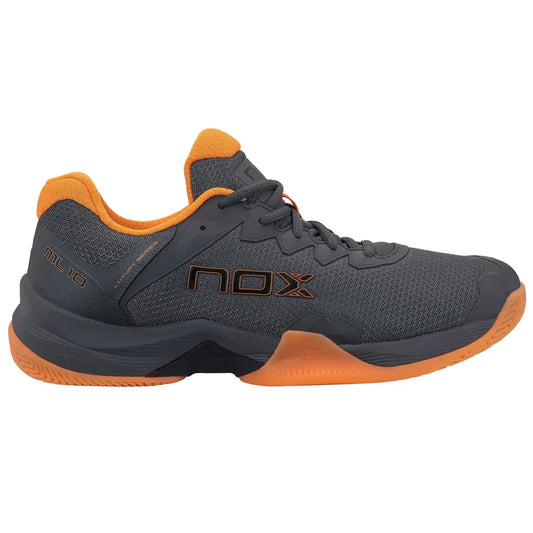 NOX Zapatillas de Pádel ML10 HEXA Gris/Naranja