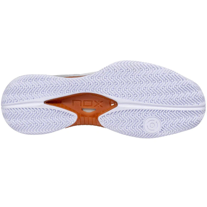 NOX ZAPATILLAS LUX NERBO BLANCO-CORAL