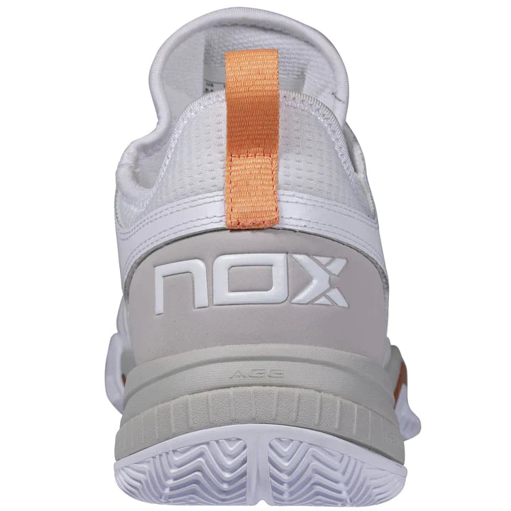 NOX ZAPATILLAS LUX NERBO BLANCO-CORAL