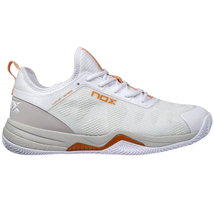NOX ZAPATILLAS LUX NERBO BLANCO-CORAL