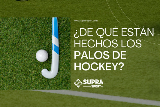 Portada con el titulo: ¿De qué están hechos los palos de hockey?