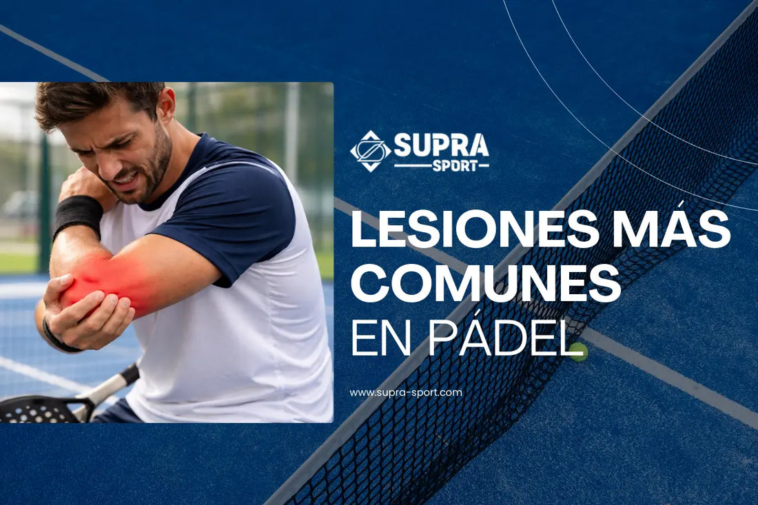Lesiones comunes padel