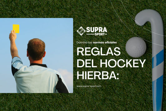 Portada con el titulo: Reglas del Hockey Hierba: