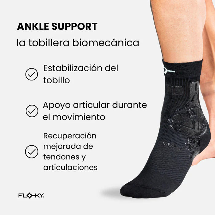Medias FLOKY Soporte de Tobillo Cavigliera IZQUIERDO