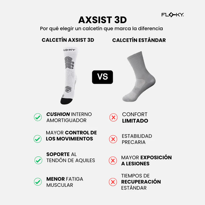 Medias FLOKY Axsist 3D