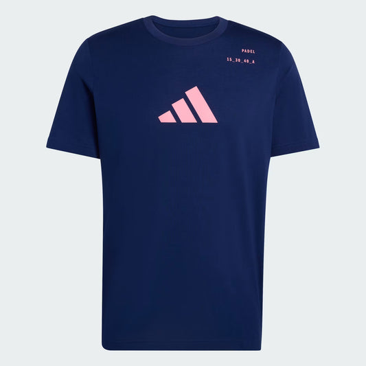 Camiseta hombre ADIDAS PADEL AZUL