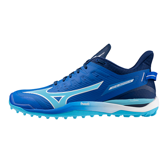 ZAPATILLA HOCKEY HIERBA MIZUNO WAVE LEOPARDUS AZUL