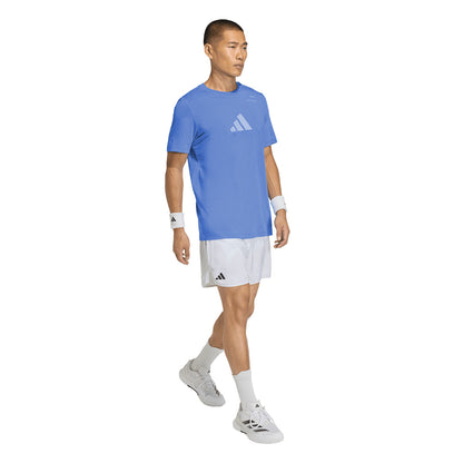 Camiseta hombre ADIDAS TENIS AZUL