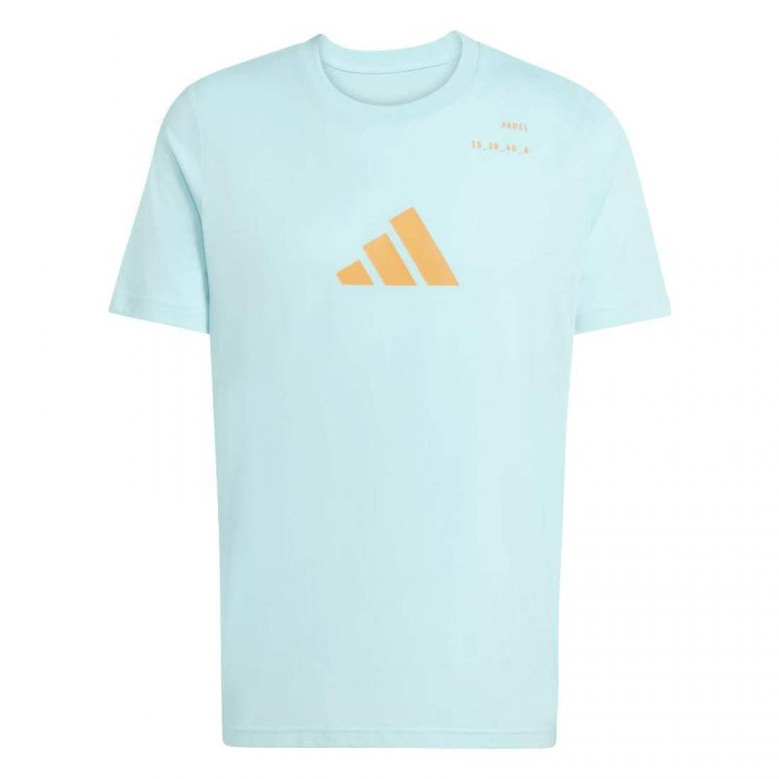 Camiseta hombre ADIDAS PADEL CELESTE