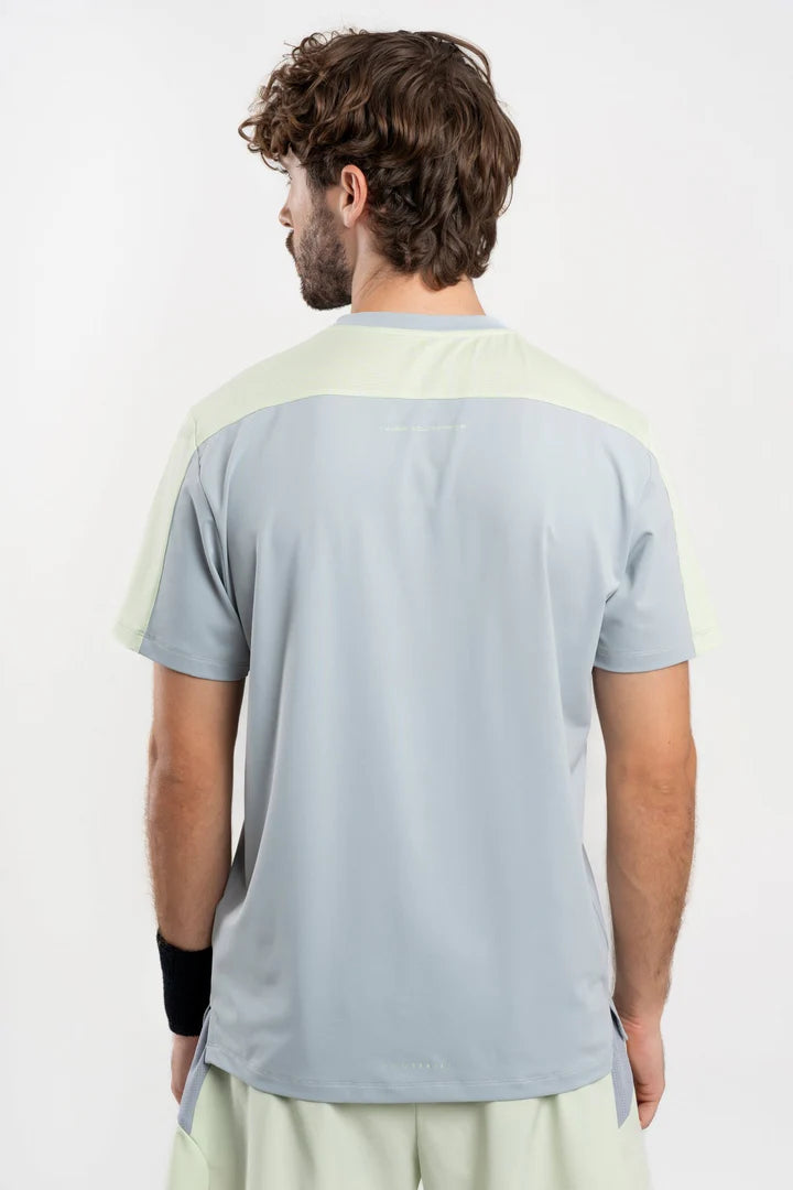 Camiseta Deportiva de Hombre Pro Gris Neblina