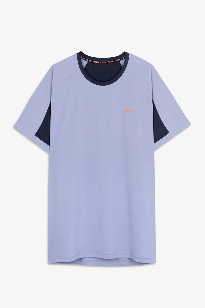 CAMISETA deportiva de pádel hombre PRO FIT lavanda claro