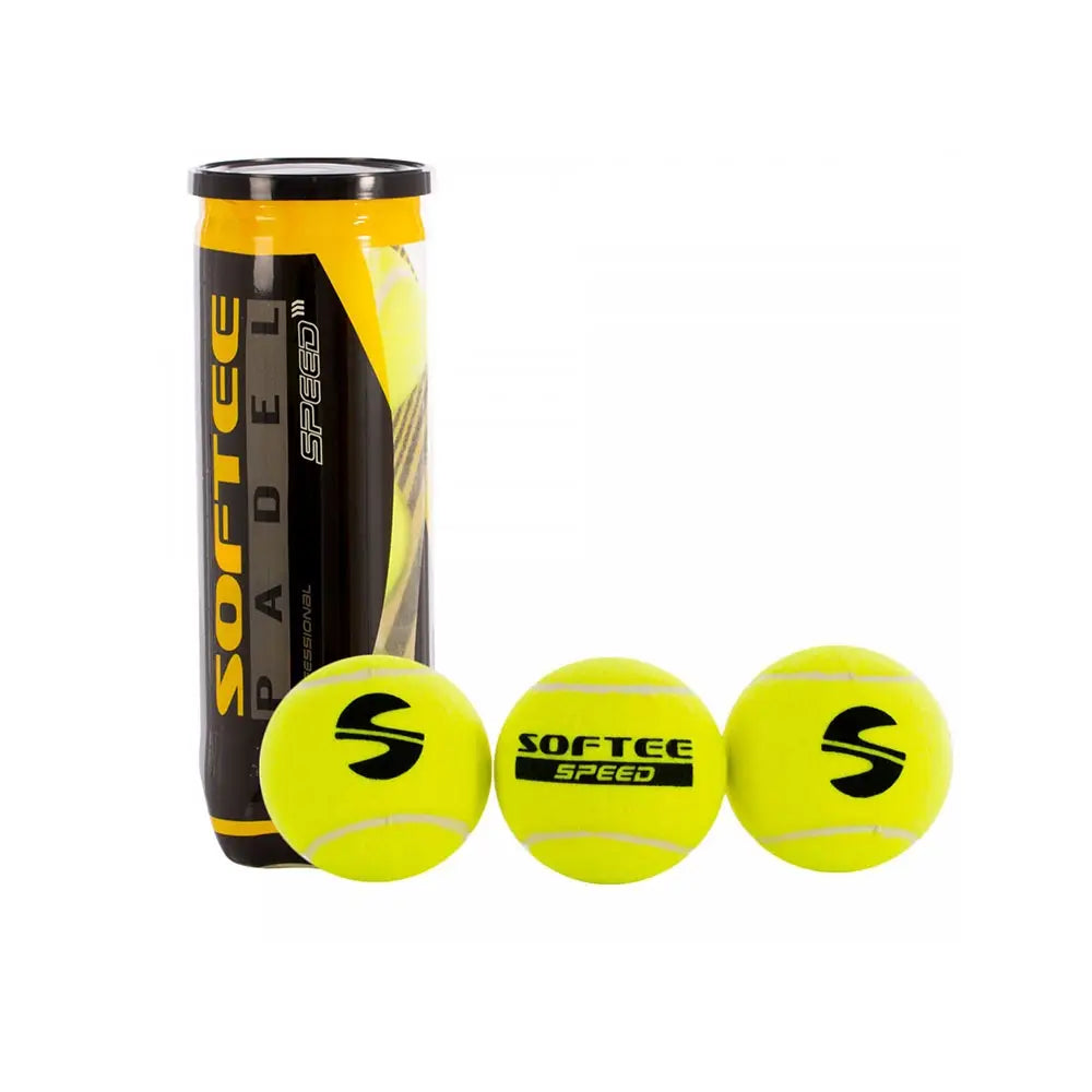 2 cans of 3 PRO TITANIUM padel balls