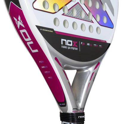 PALA ML10 PRO CUP SILVER NOX. La pala de Miguel Lamperti