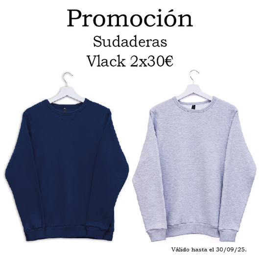 PROMOCION Sudaderas VLACK 2X30€