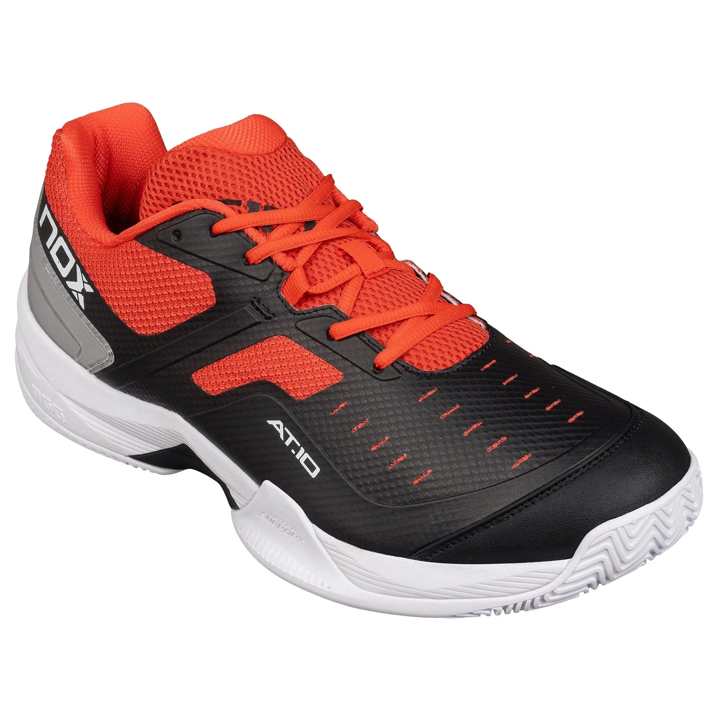 NOX Zapatillas AT10 Negro/Rojo