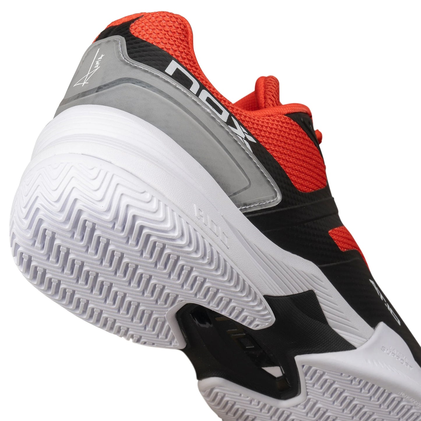 NOX Zapatillas AT10 Negro/Rojo